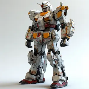 Personalizado de alta calidad Gundam modelo de juguete de plástico de montaje escala Gundam modelo Kits