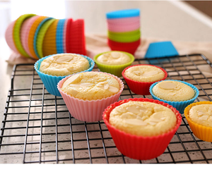 Hot-selling Silicone 6 Slot Baking Mold Cake Baking <strong>Pans</strong> Cupcake <strong>Liners</strong> for Cake Making - Product Image 5