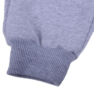 Pantalon de survêtement en coton biologique tricoté épais et doux pour bébés garçons, avec cordon de serrage et poches, taille personnalisée, style anglais, vente en gros OEM/ODM - Product Image 2