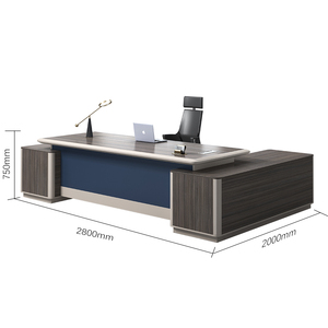 <span class=keywords><strong>Escritorio</strong></span> de oficina de madera, alta calidad, ejecutivo, de lujo - Product Image 3