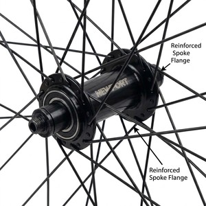 Jeu de roues de vélo <span class=keywords><strong>VTT</strong></span> SY <span class=keywords><strong>26</strong></span>" 27.5" 29" – Roues avant et arrière 7-11 vitesses en alliage d'aluminium pour freins à disque - Product Image 4