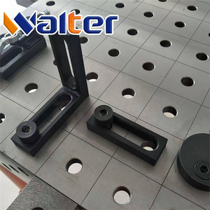 175*175*50*25mm penggaris sudut penggaris posisi 3D meja las baja cor besi JIG klem perlengkapan OEM meja Las CE - Product Image 5