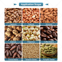 Machine à torréfier les graines de soja, les arachides, le riz, les cacahuètes, les fèves de cacao et les châtaignes ORME, petite machine à torréfier à vendre
