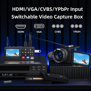 Caja de Captura de Video 4K HDMI VGA YPbPr CVBS UVR-M-4K, Grabadora Independiente 1080P 60FPS Sin <span class=keywords><strong>PC</strong></span>, Almacenamiento de 512GB, Pantalla de 3 Pulgadas - Product Image 3