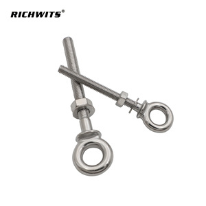 RICHWITS Stainless Steel Eye Bolt Long Thread With Nut For Lifting And Marine Use - Product Image 4