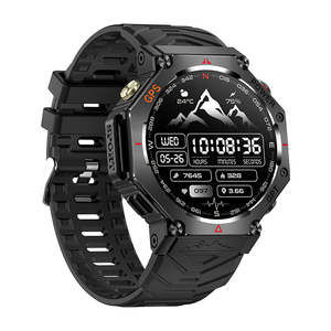 Montre connectée KC91 avec GPS, ChatGPT, lampe de poche, moniteur de fréquence cardiaque, moniteur de sommeil, tracker de fitness pour activités de plein air - Product Image 3