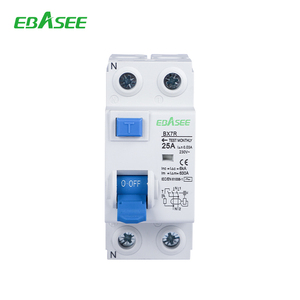 Interruptor <span class=keywords><strong>Diferencial</strong></span> de Corriente Residual Tipo B de 2P 4P, 30 mA, Dispositivo de Corriente Residual RCD, EBASEE o de Fábrica OEM - Product Image 3