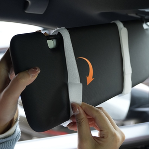 Thời Trang Không Dây Loại C Có Thể Sạc Lại Xách Tay <span class=keywords><strong>LED</strong></span> Xe Trang Điểm Gương 3x Magnifying Ba Màu Sắc Đèn Phụ Kiện Xe Hơi Thời Trang - Product Image 6