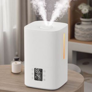 RUNAL uap panas aplikasi pintar kabut panas pengendali jarak jauh pelembab udara ultrasonik dengan lampu malam aromaterapi untuk kamar tidur bayi - Product Image 1
