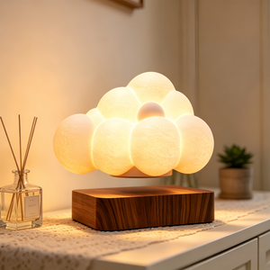 Creative Gift Magnetic Levitating Cloud Lamp 3D Printing Floating Cloud Table Lamp Home Ornament Desktop <b>Light</b> - Product Image 1