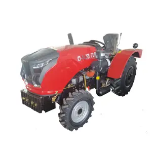 Tractor de granja de buena calidad, mini tractor para jardines pequeños, 80hp, 4wd, 4 ruedas