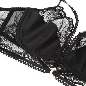Nouveau sexy sous-vêtements femmes français ultra-mince dentelle <span class=keywords><strong>soutien</strong></span>-<span class=keywords><strong>gorge</strong></span> ensemble <span class=keywords><strong>grande</strong></span> poitrine montrer petit anti-affaissement <span class=keywords><strong>grande</strong></span> <span class=keywords><strong>taille</strong></span> <span class=keywords><strong>soutien</strong></span>-<span class=keywords><strong>gorge</strong></span> - Product Image 6