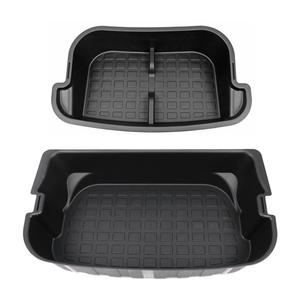 Hot Sale Trunk Storage Box Refitted Accessories 2 Layer Rear Trunk Storage Box For Tesla Model Y