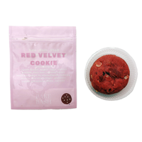 Emballage d'impression personnalisée bonbons biscuits aliments cookies sacs en plastique givrés