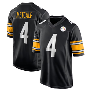 Groothandel Kwaliteit Pittsburgh American Football Jersey 4 # Dk Metcalf 8 # Aaron Rodgers Borduurwerk Jersey Snel Droog En Ademend - Product Image 2