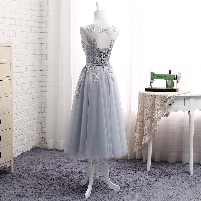 gray lace bridesmaid dress Cicinia Gray Mother Of The Bride Dress Long Chiffon Lace A-line Zipper Back Plus Size