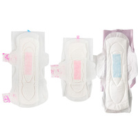 Lady Crystal Pearlescent Pochette jetable à fermeture éclair ailée OEM Private Label Wholesale Serviettes hygiéniques Super Absorbency Leak Guard