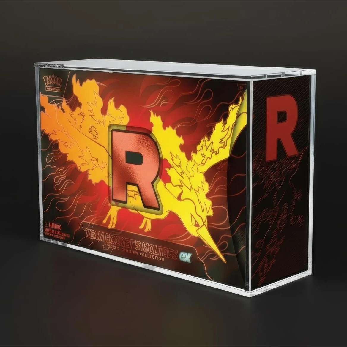 pokemon card protective case TCG Collector Chest Tin Protectors (0.60mm thick, UV & Scratch Designed with collectors and Pokmon enthusiasts in mind Acrylic Protector Case for Pokemon