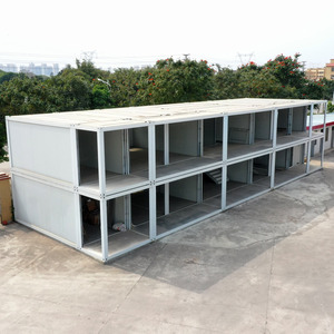2 tầng chi phí thấp sống phòng ngủ prefab vận chuyển <span class=keywords><strong>container</strong></span> đúc sẵn nhà Modular xây dựng - Product Image 4