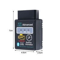 2024 HHOBD ELM327 V2.1 V1.5 Bluetooth escáner de diagnóstico OBD II Mini ELM 327 OBD2 CAN-BUS escáner HH OBD para Android IOS Windows