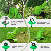 Tondeuse à gazon électrique compacte pour usage domestique, débroussailleuse à fil, coupe-herbe agricole, machine à couper l'herbe économique