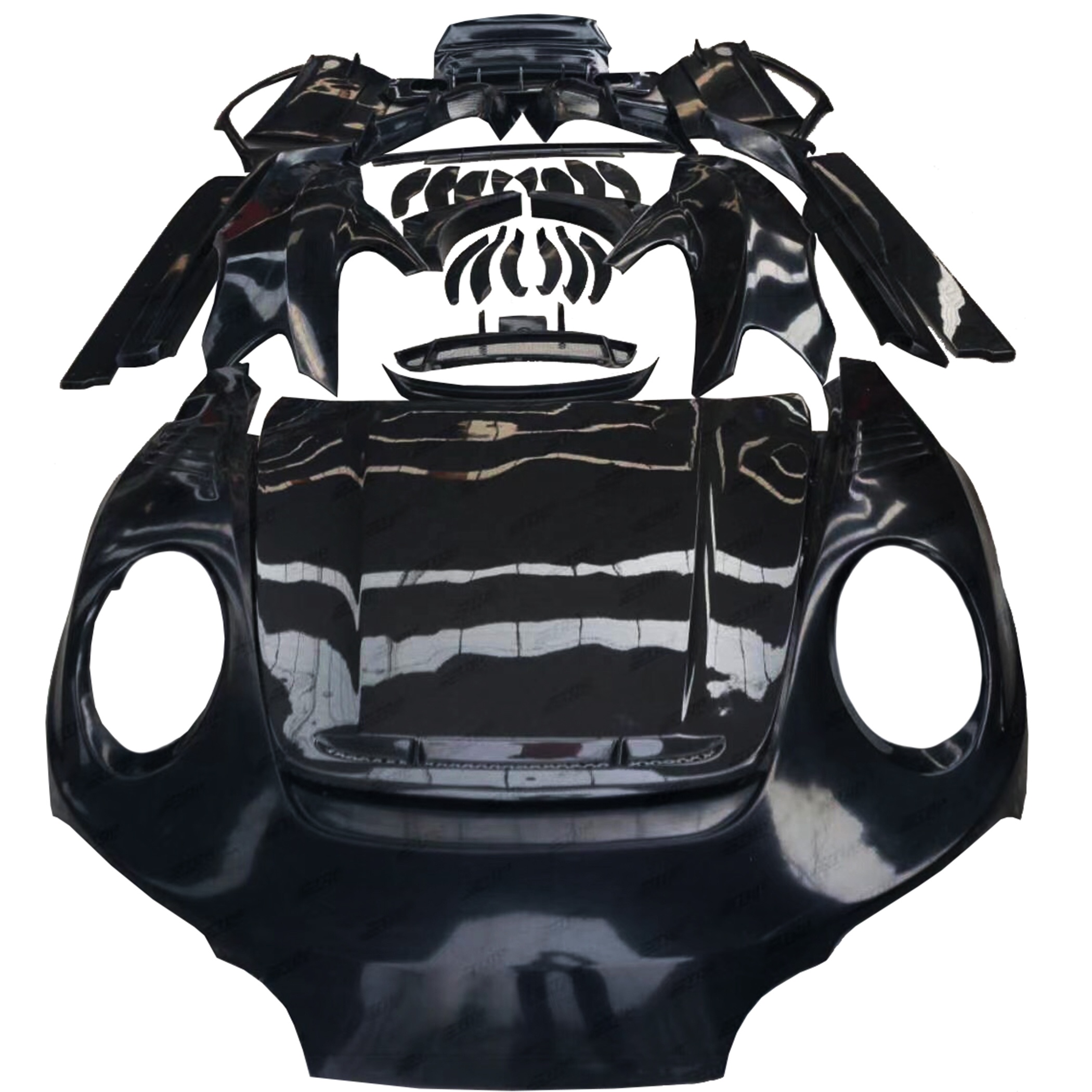 Z-ART 997 Wide Body Kit for Porsche 911 - Luxury Upgrade