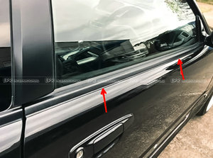 Moulures de porte extérieures pour Nissan R34 BNR34 en acier - Product Image 2