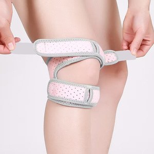 Offre Spéciale – Genouillère Respirante Pliable avec Sangle de Soutien du Tendon Rotulien pour la Course, le Tennis, la <span class=keywords><strong>Corde</strong></span> à <span class=keywords><strong>Sauter</strong></span> et le Cyclisme - Product Image 4