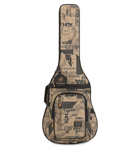 กระเป๋ากีตาร์แบบหนากระเป๋าเครื่องมือสะพายไหล่สองข้างลายพรางสไตล์วินเทจ - Product Image 6