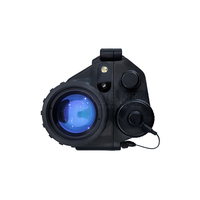 PVS-14 NVT4 FOM1400-1700 Monokuler Penglihatan Malam Fosfor Hijau/Putih P43/P45 Dilengkapi Penerang IR