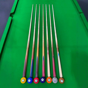 Nhà sản xuất bán buôn cây cơ bi-a thủ công khảm, tùy chỉnh, khớp nối 3/4, đầu nhỏ, đặc biệt, gỗ tần bì trắng - Product Image 3