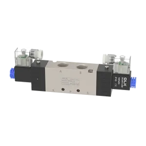 OLK 4V420 Series 5/2 solenoid air valve pneumatic parts control components used on cylinders,4V420-15