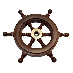 Starring Ship Wheel Wheel Handicrafts Products India Wall Room Hotel Decoration Products Manufacturing and Sale