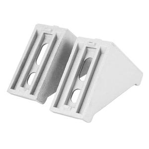 Connecteurs d'angle en alliage d'aluminium industriel moulé sous pression en gros, accessoires 4590, raccords d'angle, aluminium industriel - Product Image 2