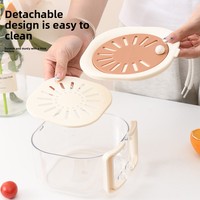 Panier de rangement pliable pour cuisine domestique, passoire multifonctionnelle, nouveau modèle pour laver les fruits et légumes