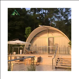 Matériaux de gramping transparents extérieurs style iurta twin hotel tente désert pour camping liri hotel safari tentes