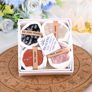 Vente en gros de coffret cadeau de cristaux bruts naturels de haute qualité pour les amis - Product Image 5