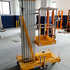 Plataforma Elevadora de Mástil Único de Aleación de Aluminio de 4m 6m 8m <span class=keywords><strong>10m</strong></span>, Precio de Fábrica, Escalera Eléctrica Vertical, Elevador de Mástil para una Persona - Product Image 6