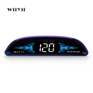 WiiYii-velocímetro Digital para coche, pantalla LED con hud, tpms, OBD2, B2, novedad de 2023