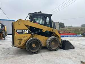 Minicargadora Caterpillar 236D usada, fabricada en Japón, con pintura original, minicargadora de ruedas 226D 236D 242D - Product Image 2