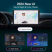 7870 Universal 2K Android 13 2.7GHz Wireless CarPlay Layar Terpisah Navigasi Dashboard Radio Multimedia GPS Terintegrasi Portabel
