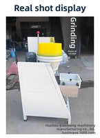 Machine de polissage de bijoux centrifuge à disque motorisé automatique Huzhou Xiaoxiang 36L*3, utilisation humide et sèche