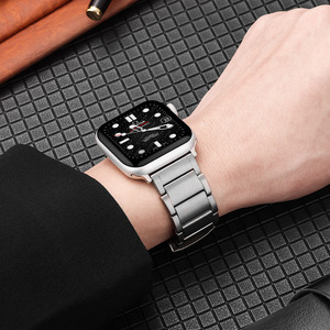 <span class=keywords><strong>Bracelet</strong></span> de montre pour <span class=keywords><strong>Apple</strong></span> <span class=keywords><strong>Watch</strong></span> <span class=keywords><strong>Ultra</strong></span> Titanium Band 49mm, <span class=keywords><strong>Apple</strong></span> <span class=keywords><strong>Watch</strong></span> <span class=keywords><strong>Ultra</strong></span> Titanium Band Remplacement pour iWatch Series 8 - Product Image 3