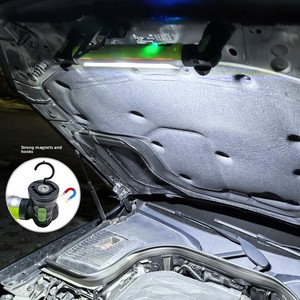 Lampe de travail LED super lumineuse blanc froid pour atelier, magnétique, rechargeable, étanche IP44, pour voiture et hôtel - Product Image 4