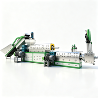 Granulateurs à vis simple écologiques pour le recyclage des déchets plastiques PET/PVC, équipement industriel de la marque RUIOU