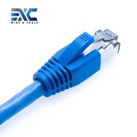 Câble de raccordement RJ45 haute vitesse Cat6 UTP FTP 23AWG 1m, câble Ethernet en cuivre, câble de raccordement réseau