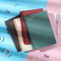 2024 Custom ized A5 Spiral Notebook Großhandel Schreibwaren Planer Journal Papier Cover Notizbuch für Büro oder Schule mit Logo