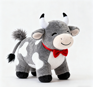 OEM personalizado vaca alpina vaca lindo dibujos animados peluche niños <span class=keywords><strong>Regalo</strong></span> De vacaciones compañero comodidad muñeca para novia novio - Product Image 3