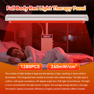 Panneau de luminothérapie infrarouge LED rouge pliable de qualité médicale OEM ODM à écran tactile pour usage domestique, lit rotatif à 360 degrés à vendre - Product Image 1