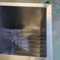 Commerciële roestvrijstalen elektrische blancheermachine voor aardappelchips, fruit en voedselverwerking